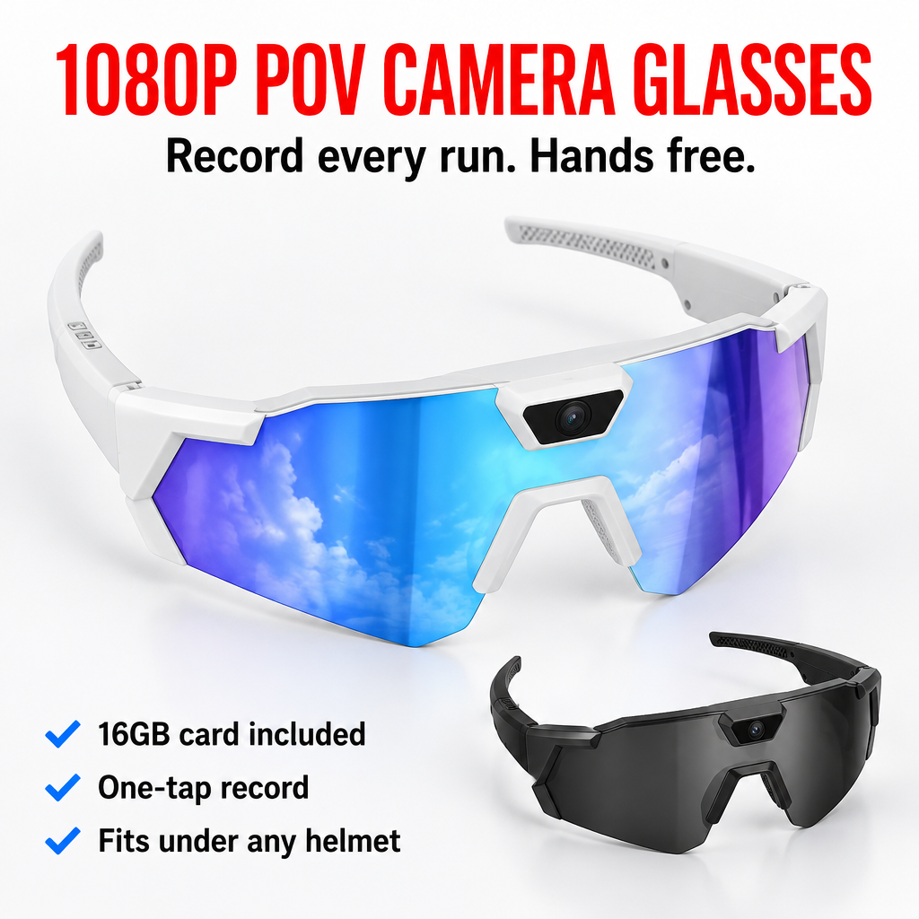 LensCam - POV SKI GLASSES